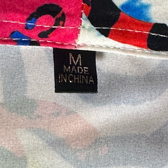 Chanel Colorful Logo Print Blouse - Picture 15 of 16